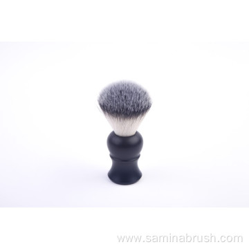 Black synthetic shaving brush